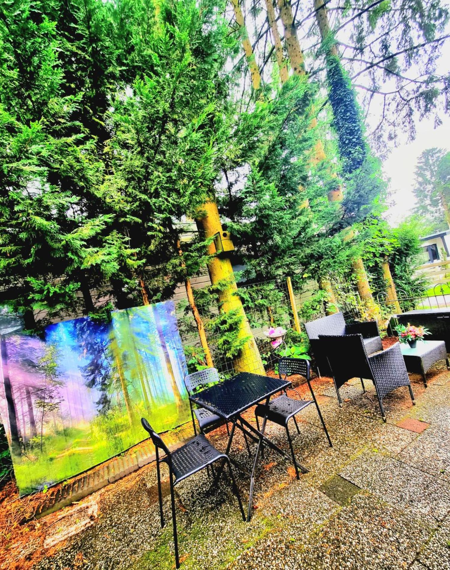 Chalet Op Een Rustig Park In De Natuur Putten Extérieur photo